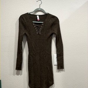 Sweater Dress, Green